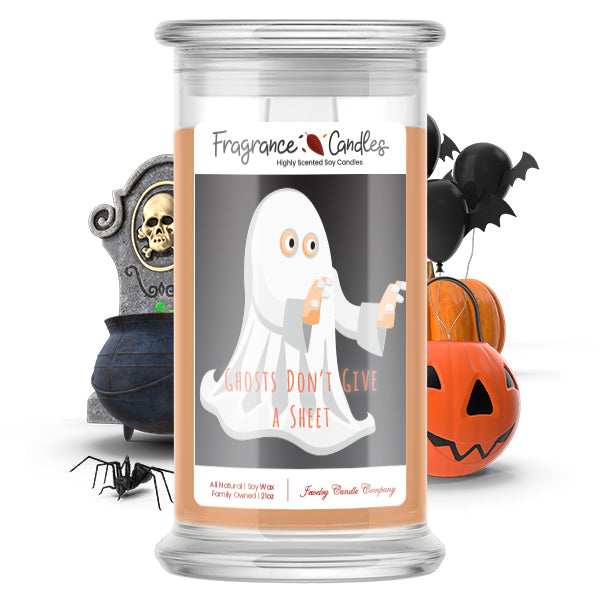 Ghosts don't give a sheet Fragrance Candle