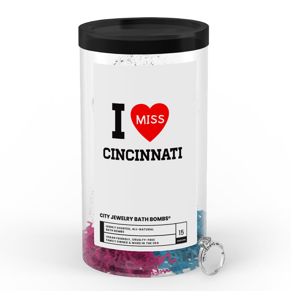 I miss Cincinnati City Jewelry Bath Bombs