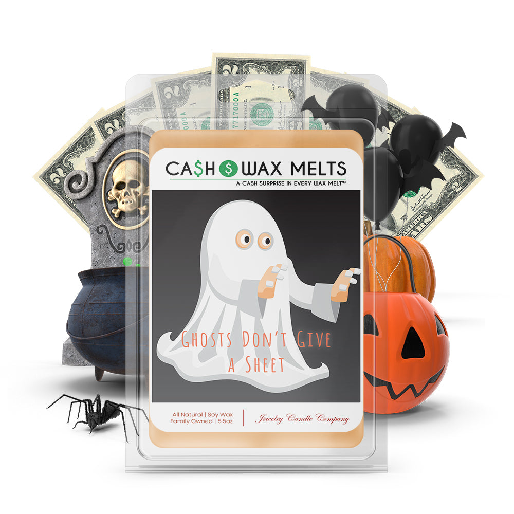 Ghosts don't give a sheet Cash Wax Melts