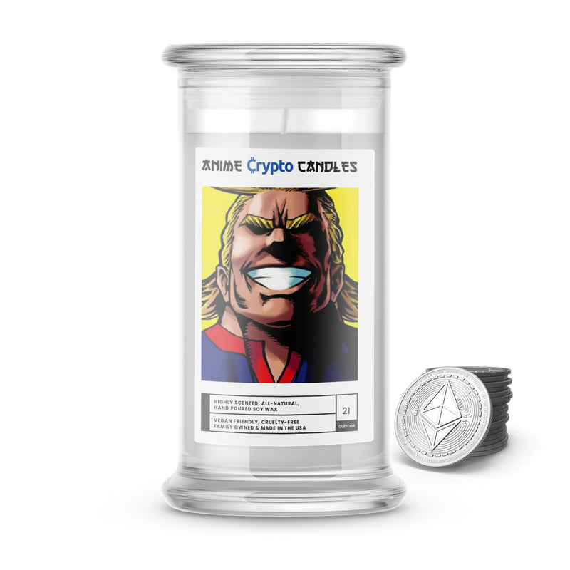 All Might (オール・マイト) - Crypto Anime Candles
