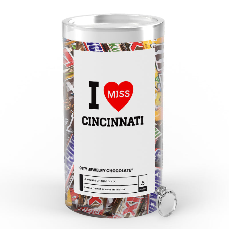 I miss Cincinnati City Jewelry Chocolate