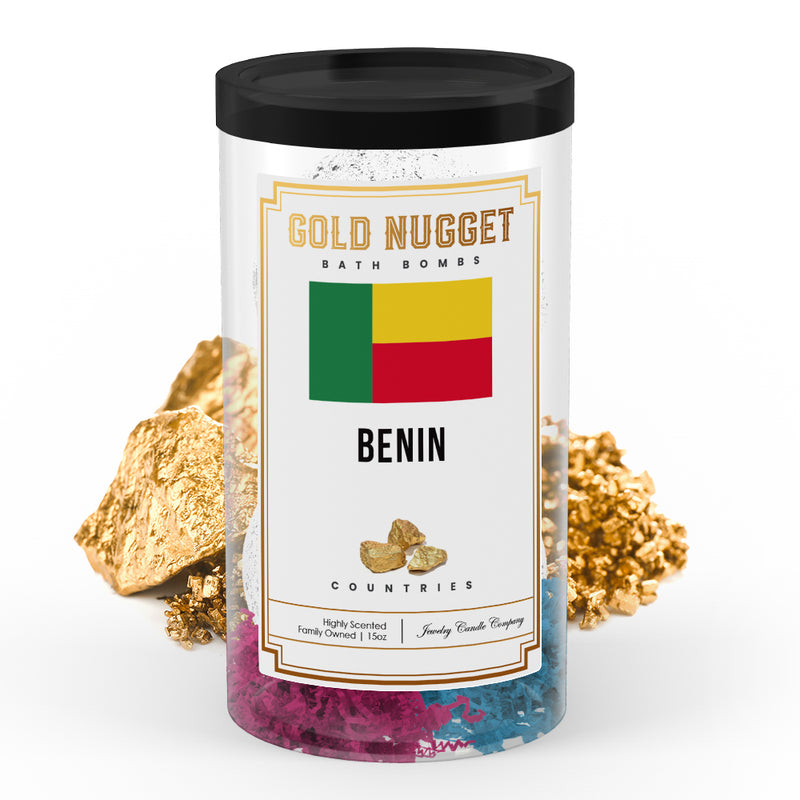 Benin Countries Gold Nugget Bath Bombs