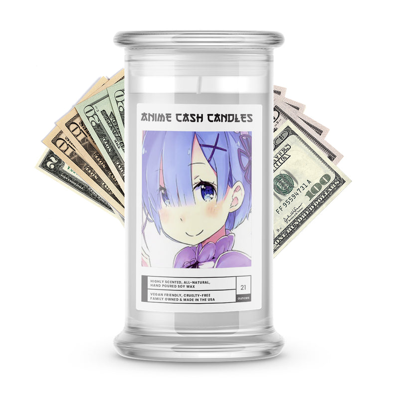 Rem | Anime Cash Candle