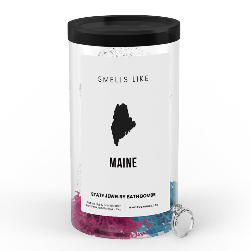 Smells Like Maine State Jewelry Bath Bombs