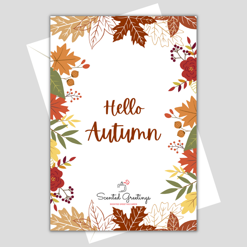 Hello Autumn | Scented Greeting Cards