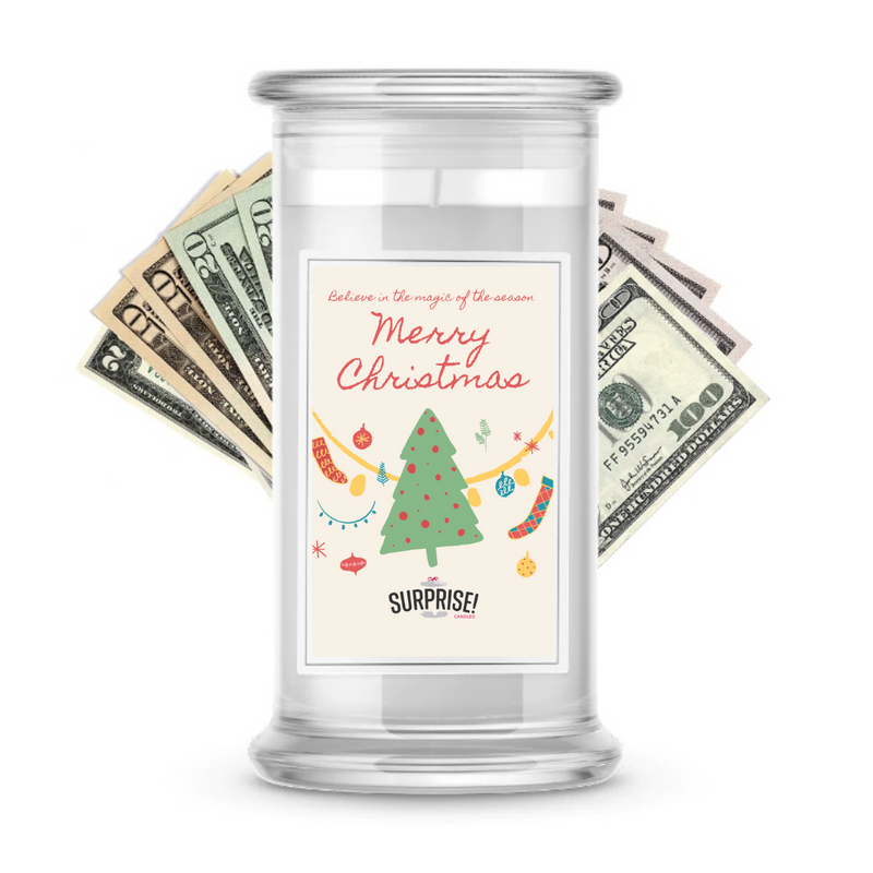 Believe in the magic of the season Merry Christmas | Christmas Cash Candles | Christmas Designs 2022