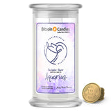 Aquarius Zodiac Bitcoin Candles