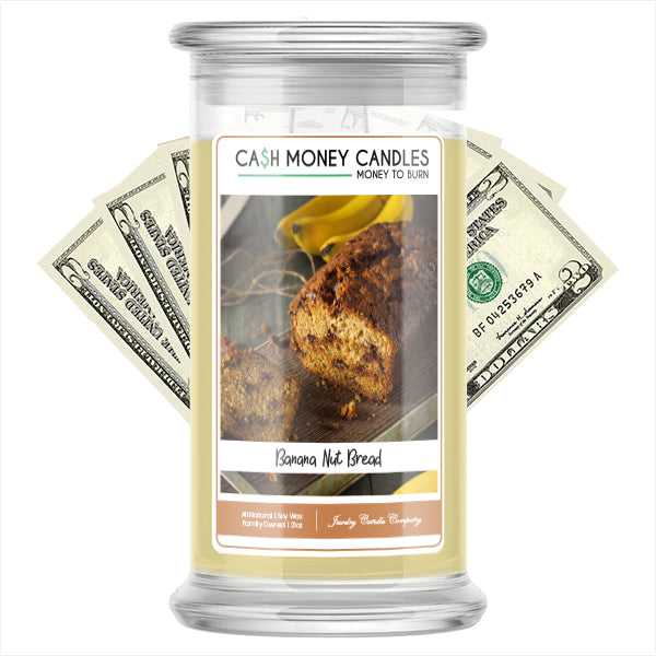 Banana Nut Bread Cash Money Candle