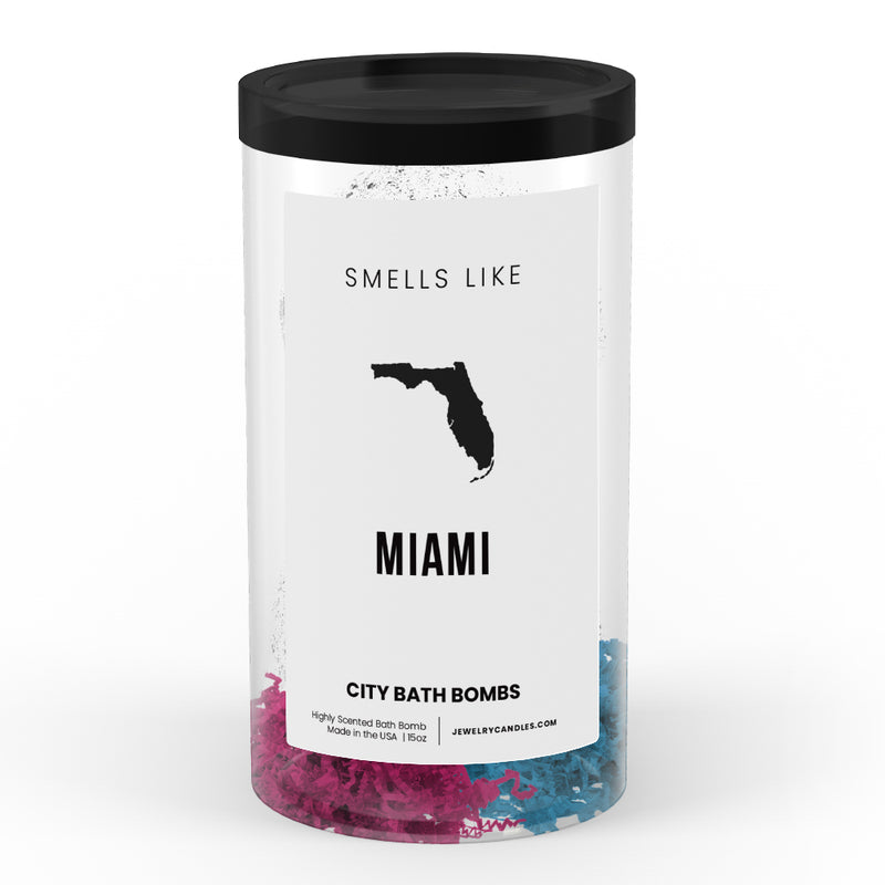 Smells Like Miami City Bath Bombs