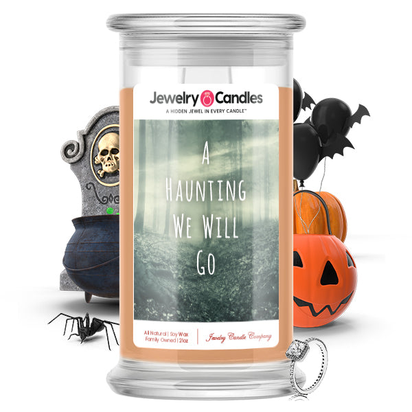 A hunting we will go Jewelry Candle