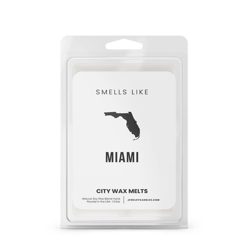 Smells Like Miami City Wax Melts