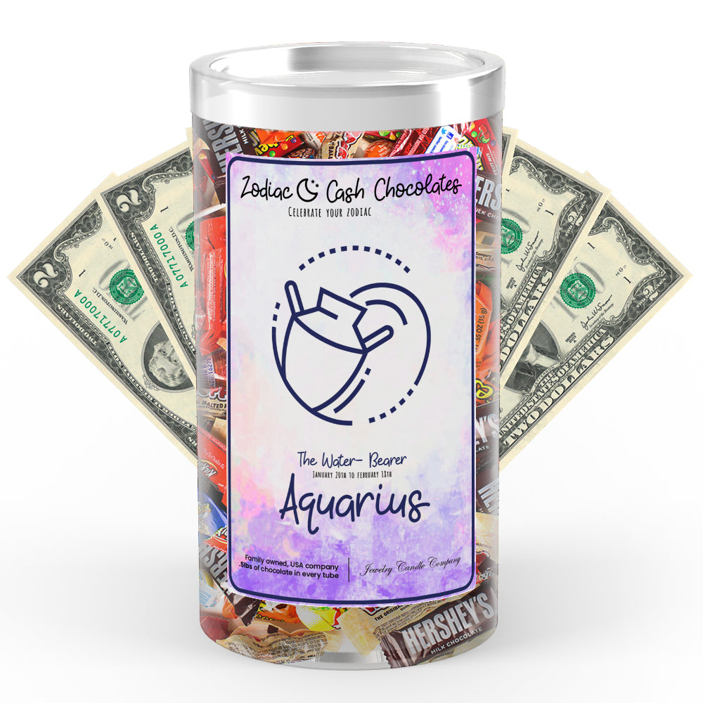 Aquarius Zodiac Cash Chocolates