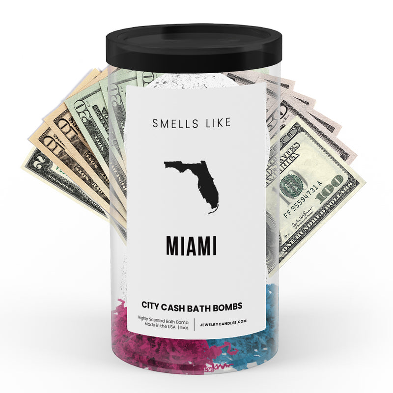 Smells Like Miami City Cash Bath Bombs