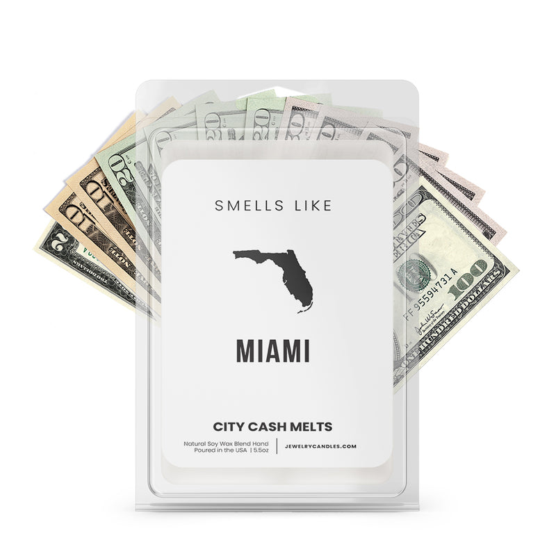 Smells Like Miami City Cash Wax Melts