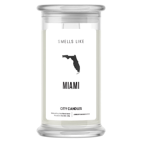 Smells Like Miami City Candles