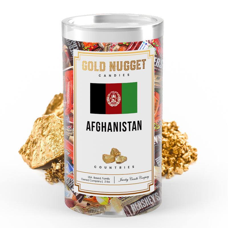 Afghanistan Countries Gold Nugget Candy