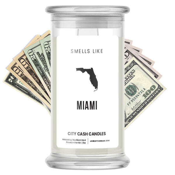 Smells Like Miami City Cash Candles