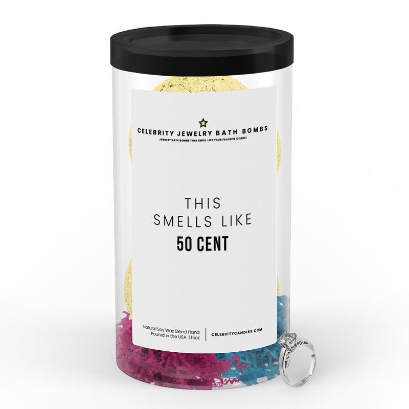 This Smells Like 50 Cent Male Celebrity Jewelry Bath Bombs