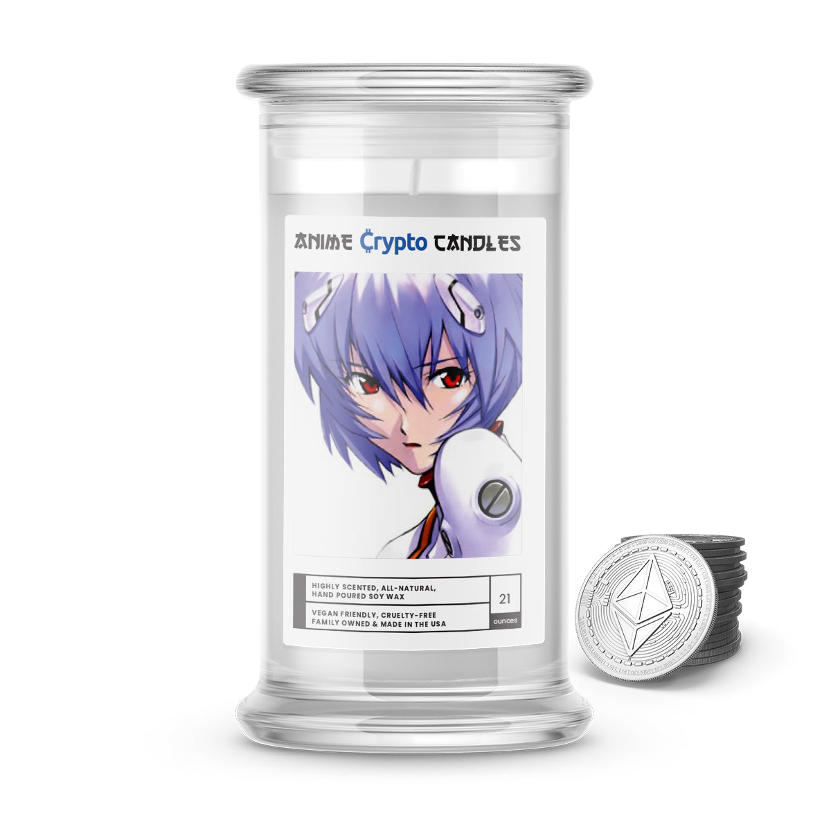 Ayanami, Rei (綾波 レイ) - Crypto Anime Candles