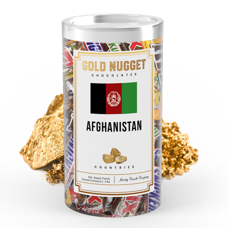 Afghanistan Countries Gold Nugget Chocolates
