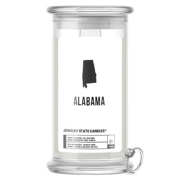 Alabama Jewelry State Candles