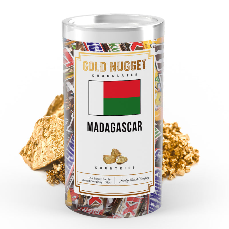 Madagascar Countries Gold Nugget Chocolates