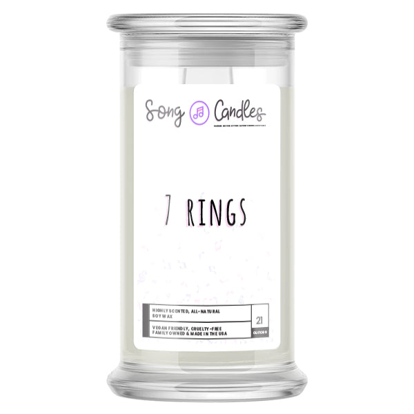 7 Rings | Song Candles