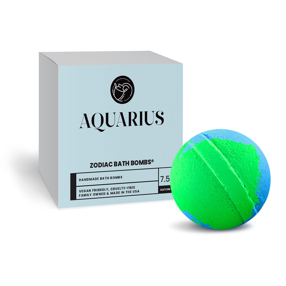 Aquarius Zodiac Bath Bomb
