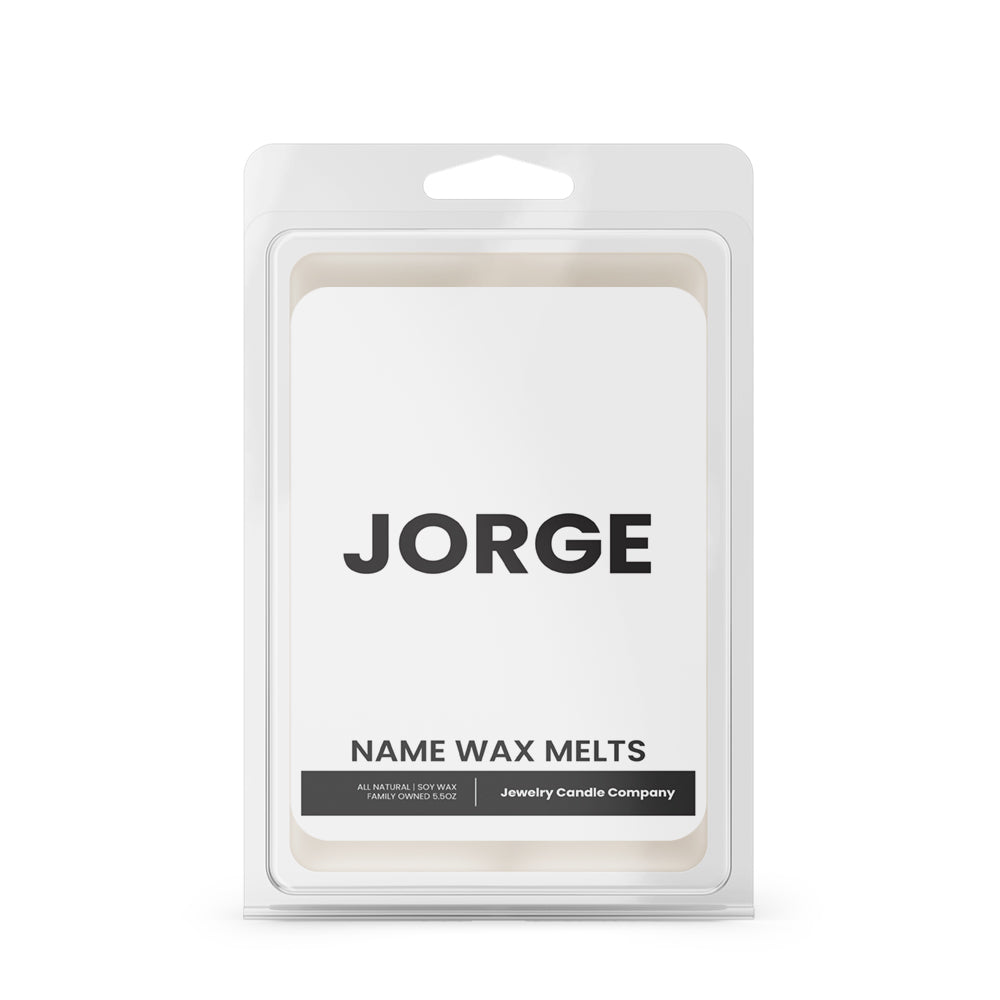 JORGE Name Wax Melts