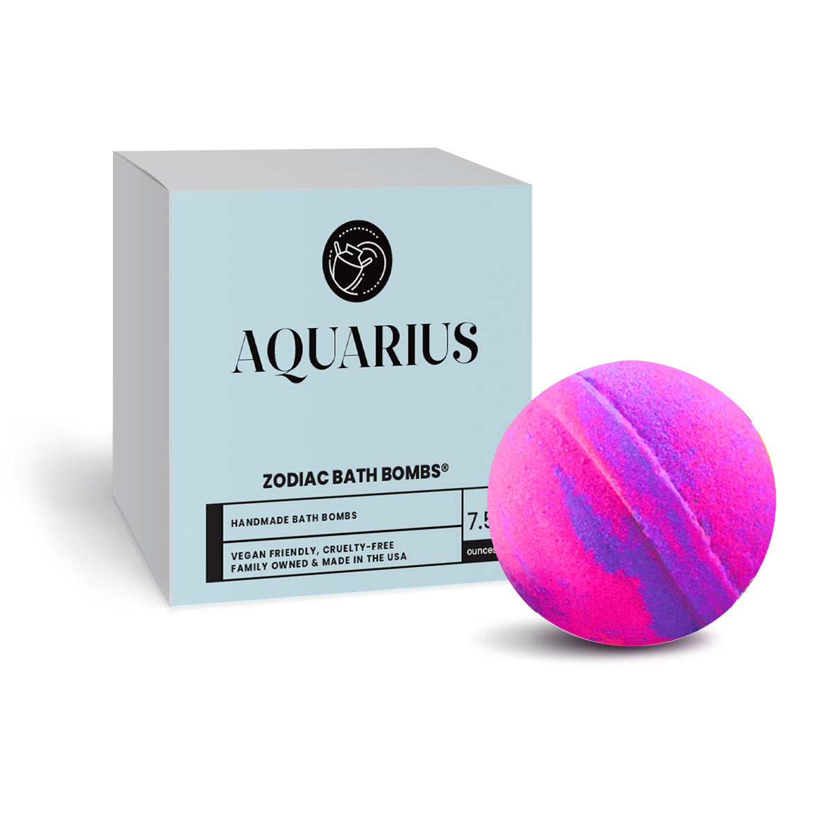 Aquarius Zodiac Bath Bomb