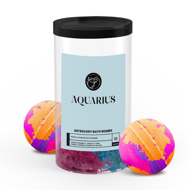 Aquarius Astrology Bath Bombs
