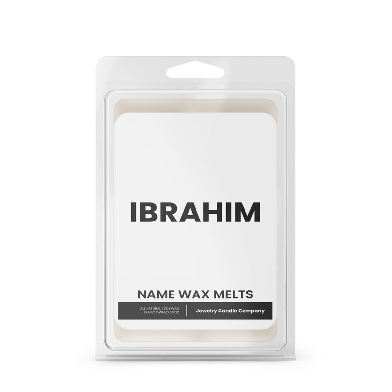 IBRAHIM Name Wax Melts