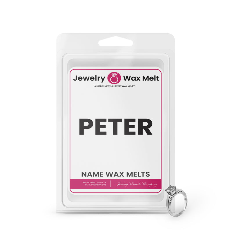 PETER Name Jewelry Wax Melts