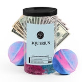 Aquarius Astrology Cash Bath Bombs 2 Packs