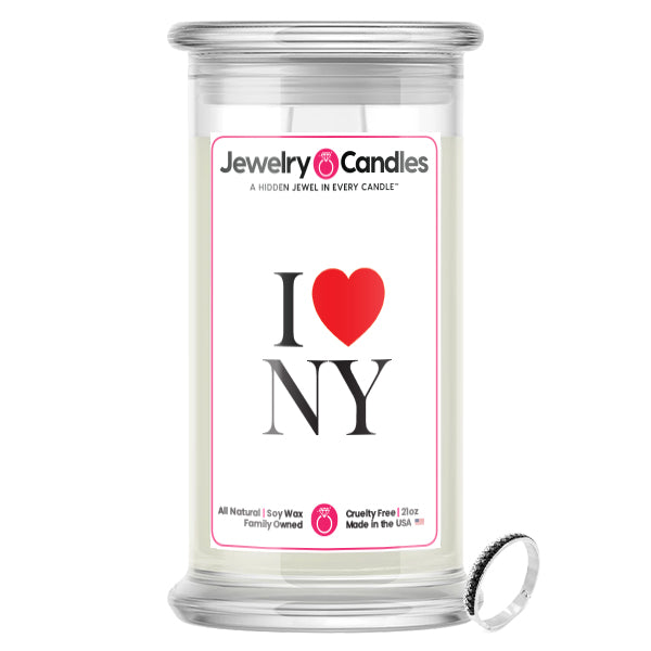 I Love NY Jewelry Candle