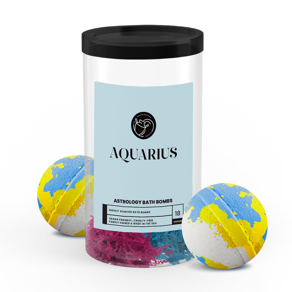 Aquarius Astrology Bath Bombs