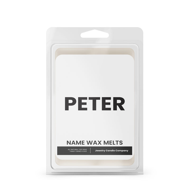 PETER Name Wax Melts