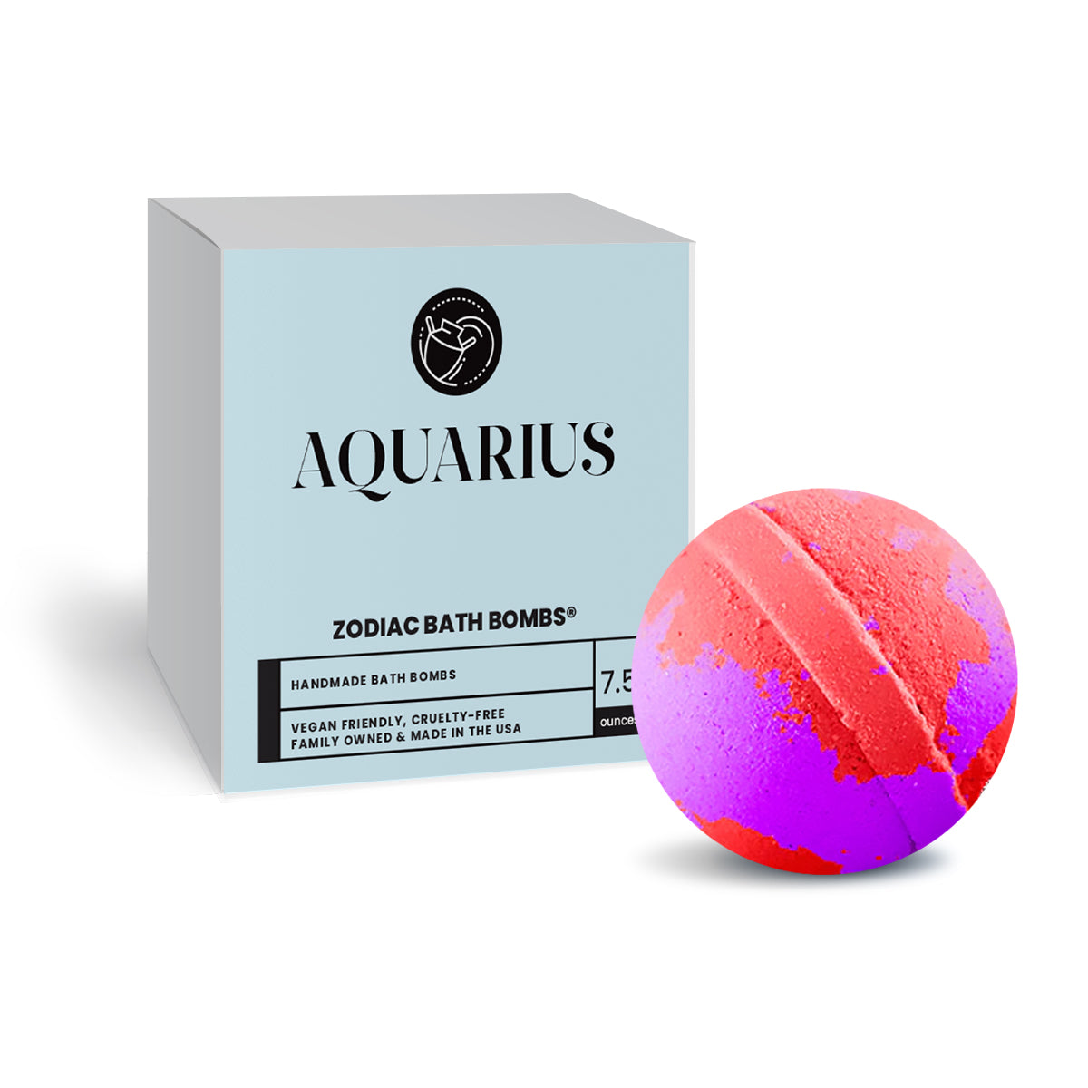 Aquarius Zodiac Bath Bomb