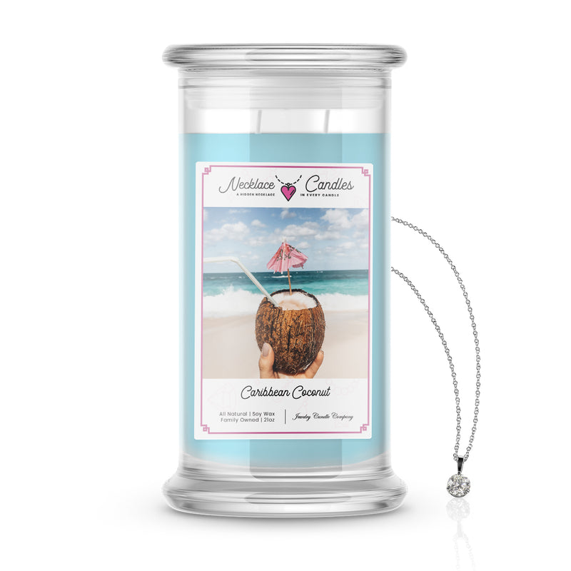Caribbean Coconut | Necklace Candles