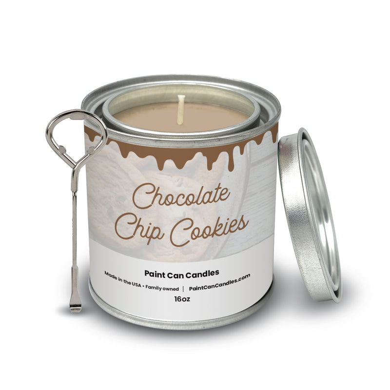 Chocolate Chip Cookies - Paint Can Candles