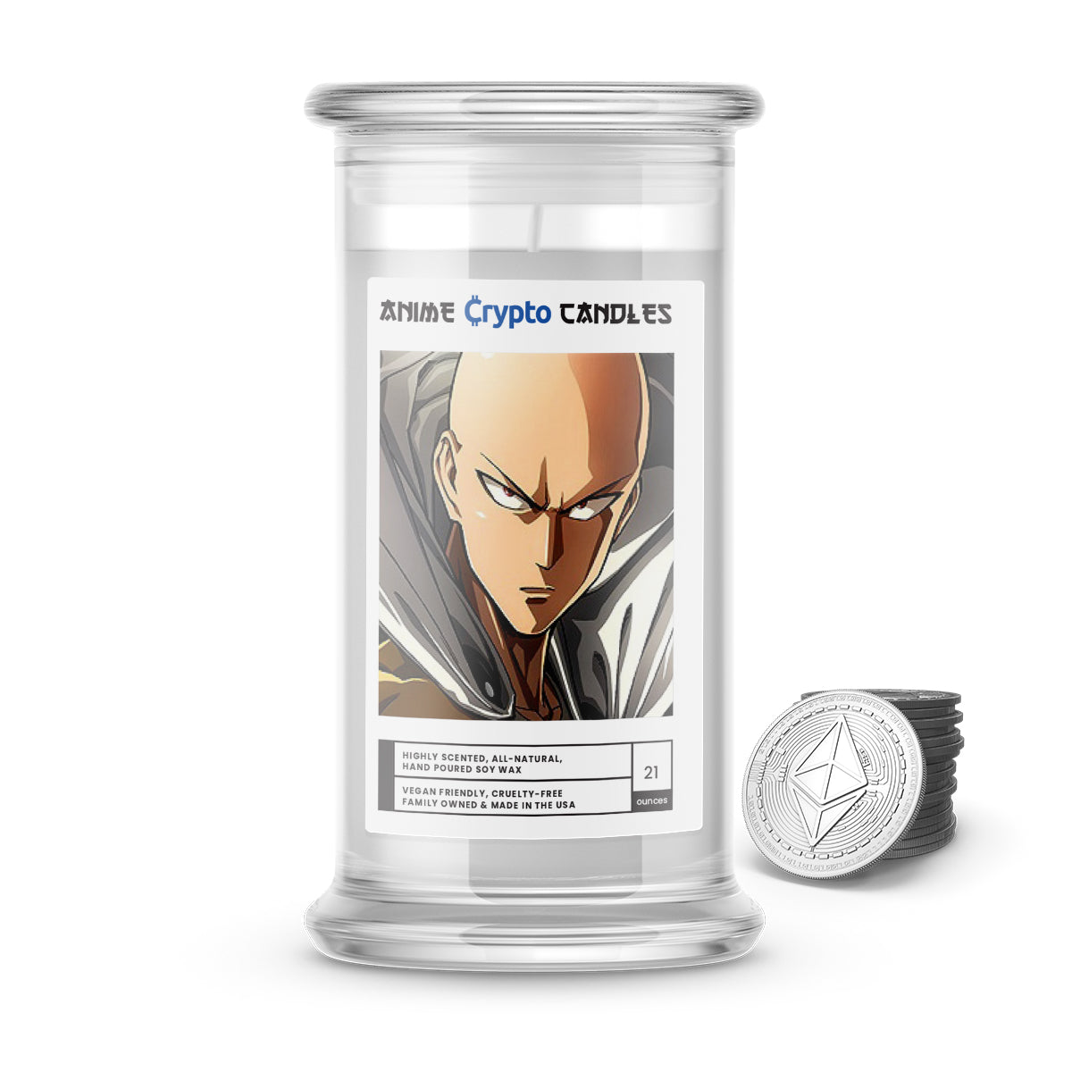 Saitama (サイタマ) - Crypto Anime Candles