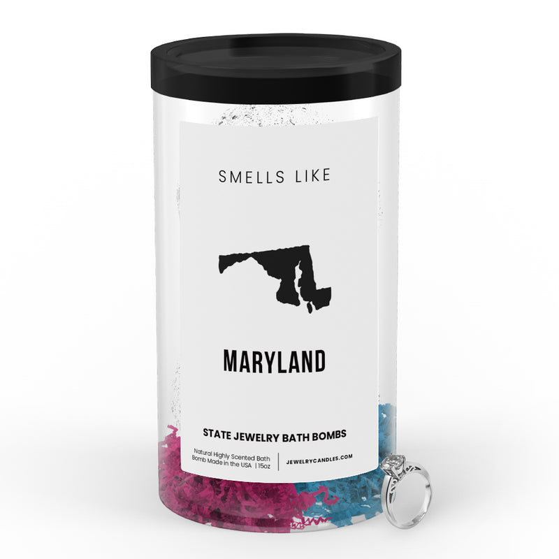 Smells Like Maryland State Jewelry Bath Bombs