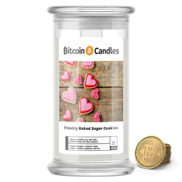 Freshly Baked Sugar Cookies Bitcoin Candles