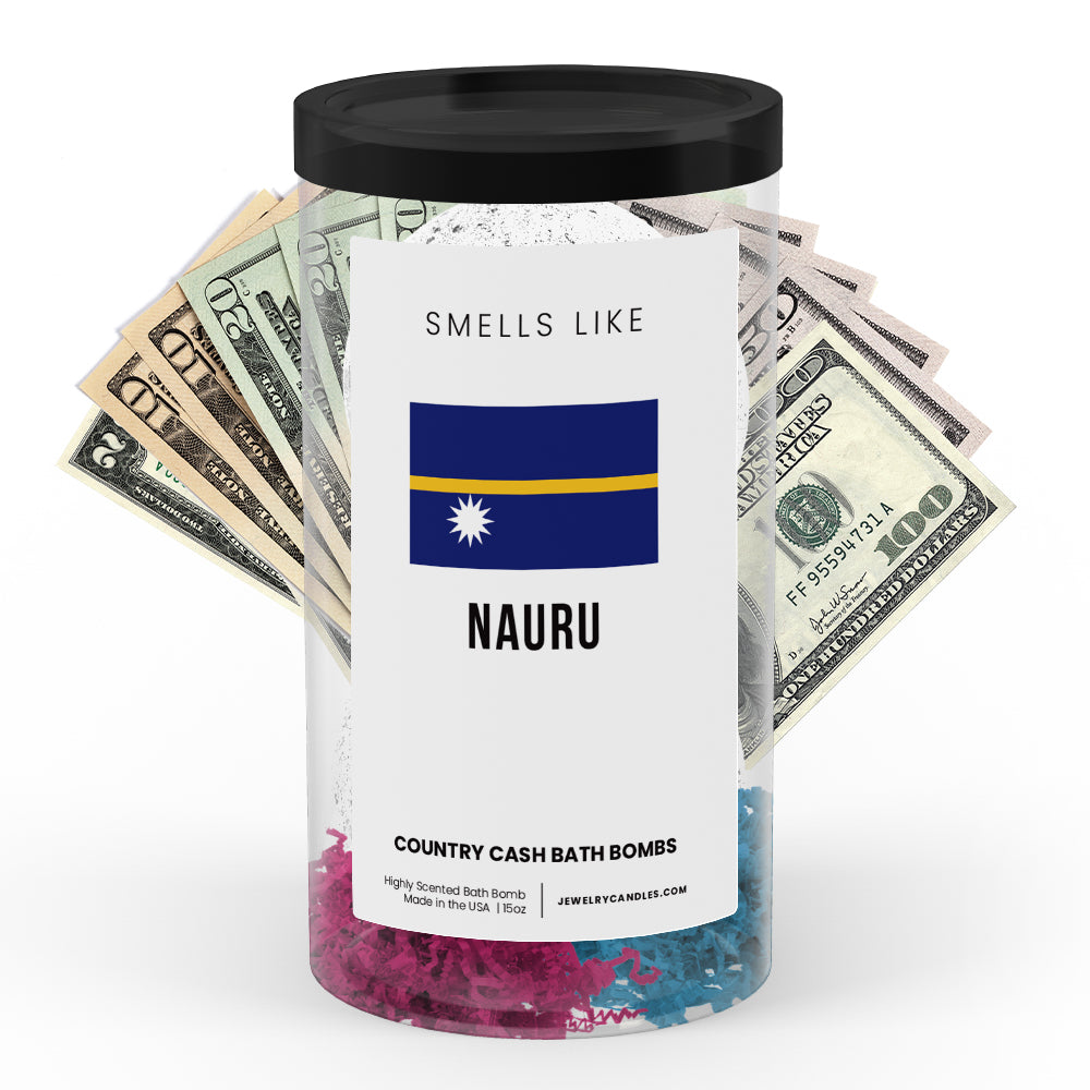 Smells Like Nauru Country Cash Bath Bombs