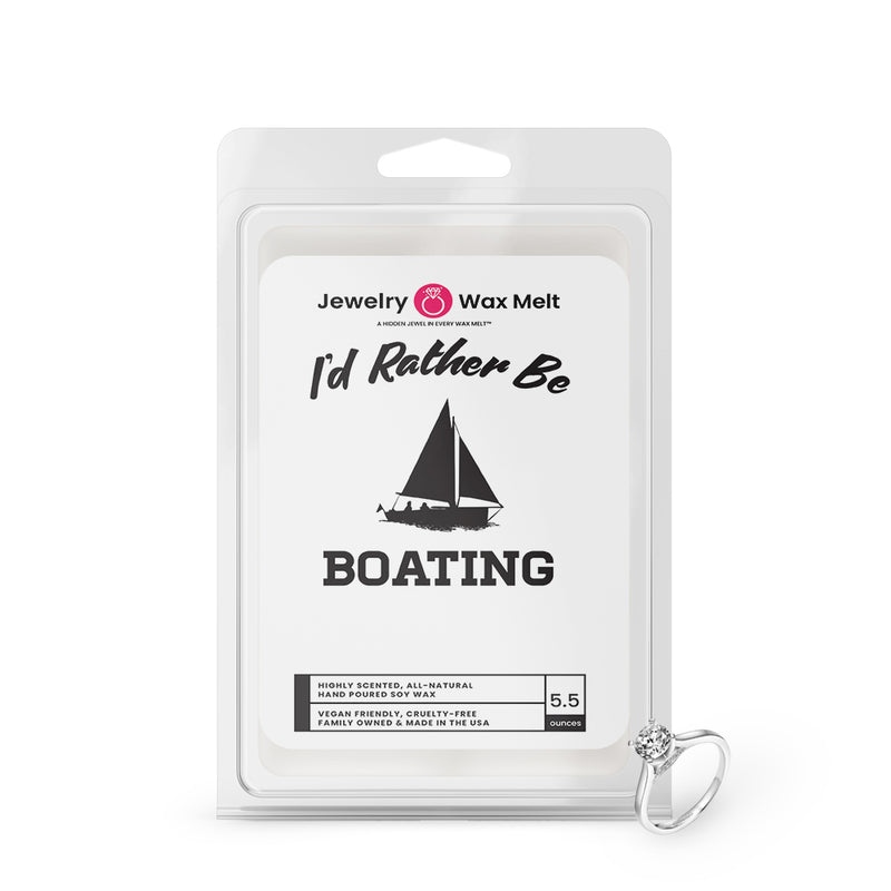 I'd rather be Boating Jewelry Wax Melts