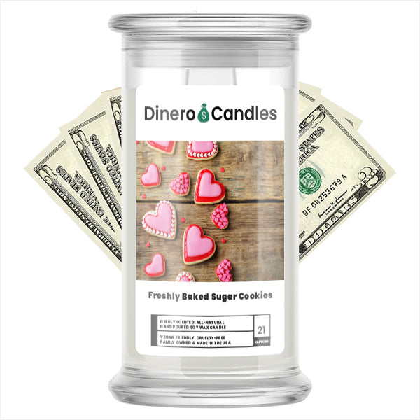 Freshly Baked Sugar Cookies - Dinero Candles