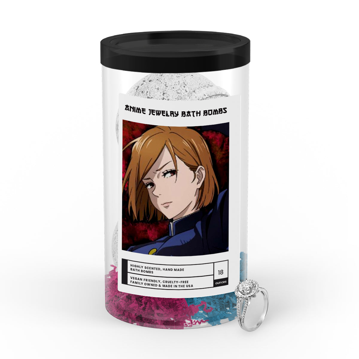Kugisaki, Nobara (釘崎 野薔薇) | Anime Jewelry Bath Bombs