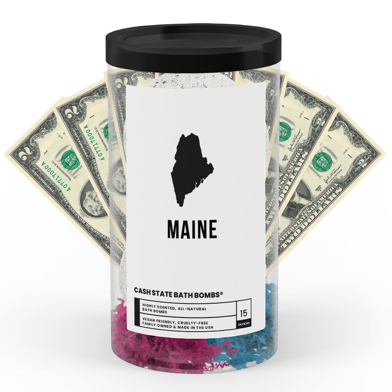 Maine Cash State Bath Bombs