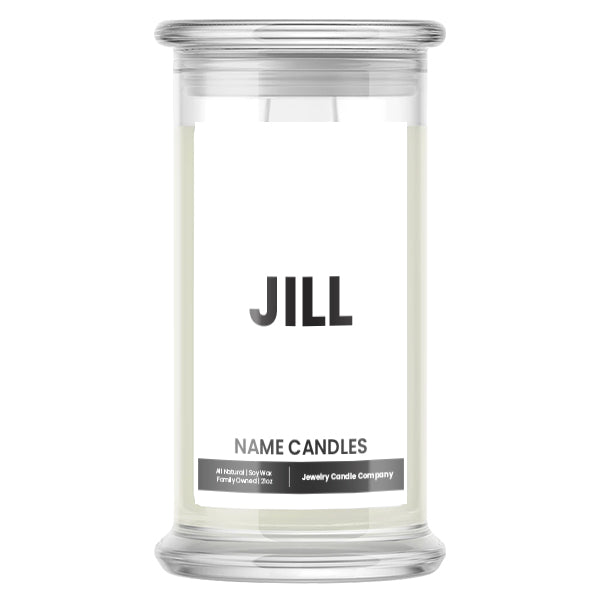 JILL Name Candles