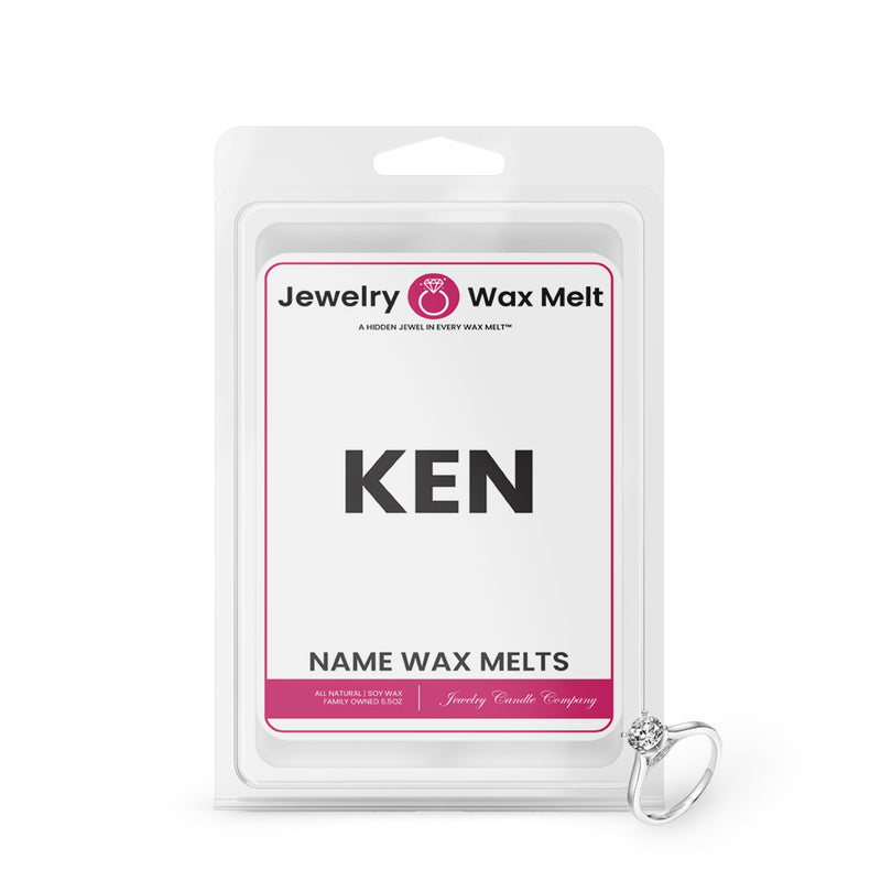 KEN Name Jewelry Wax Melts